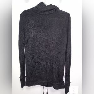 Lululemon Gray Hooded Tunic, size 8